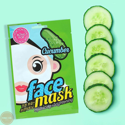 Bling Pop Face Mask Cucumber - 20ml